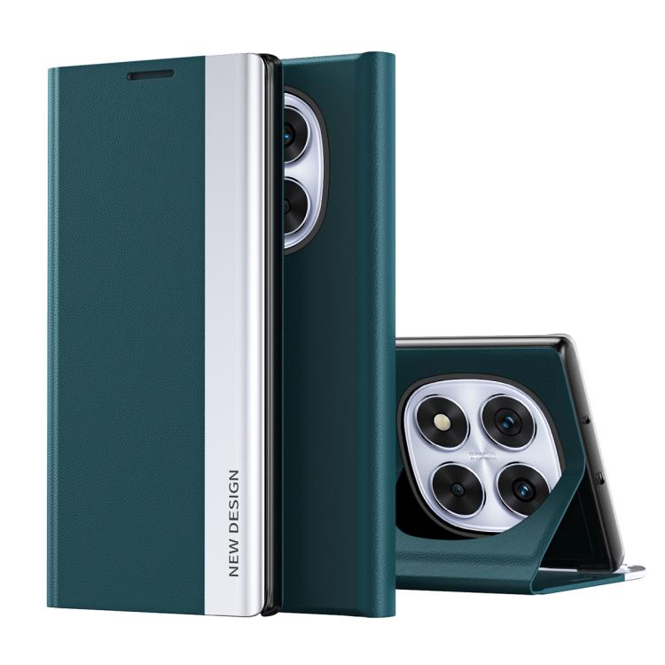 Side Electroplated Adsorption Leather Phone Case