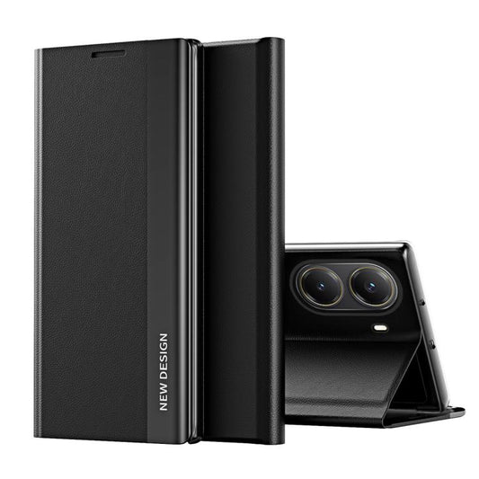 Side Electroplated Adsorption Leather Phone Case, For Xiaomi Poco X7 Pro, For Redmi Note 14 4G 163.25mm, For Xiaomi Redmi Note 14 5G, For Xiaomi Redmi Note 14 Pro+ 5G, For Xiaomi Redmi Note 14 Pro 5G, For Xiaomi 14T Pro, For Xiaomi 14T�����������������...