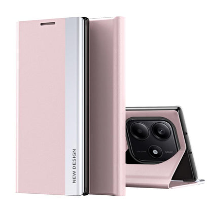 Side Electroplated Adsorption Leather Phone Case