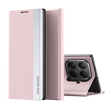 Side Electroplated Adsorption Leather Phone Case, For Redmi Note 15 Pro+ Global 163.3mm, For Redmi Note 15 4G / 5G Global 164mm, For Redmi Note 15 Pro 5G Global 163.6mm, For Xiaomi 15T Pro, For Xiaomi 15T, For Xiaomi Poco X7 Pro                        ...