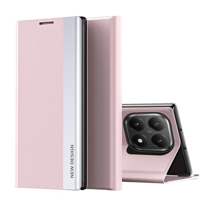 Side Electroplated Adsorption Leather Phone Case, For Redmi Note 15 Pro+ Global 163.3mm, For Redmi Note 15 4G / 5G Global 164mm, For Redmi Note 15 Pro 5G Global 163.6mm, For Xiaomi 15T Pro, For Xiaomi 15T, For Xiaomi Poco X7 Pro                        ...