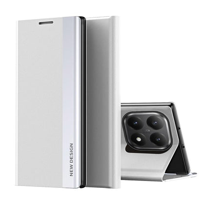 Side Electroplated Adsorption Leather Phone Case, For Redmi Note 15 Pro+ Global 163.3mm, For Redmi Note 15 4G / 5G Global 164mm, For Redmi Note 15 Pro 5G Global 163.6mm, For Xiaomi 15T Pro, For Xiaomi 15T, For Xiaomi Poco X7 Pro                        ...