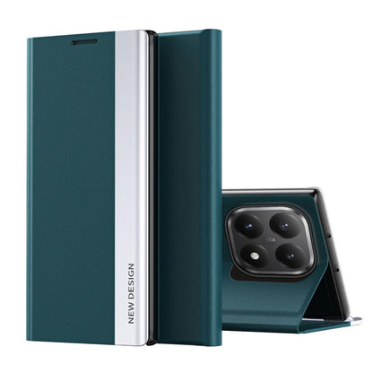 Side Electroplated Adsorption Leather Phone Case, For Redmi Note 15 Pro+ Global 163.3mm, For Redmi Note 15 4G / 5G Global 164mm, For Redmi Note 15 Pro 5G Global 163.6mm, For Xiaomi 15T Pro, For Xiaomi 15T, For Xiaomi Poco X7 Pro                        ...