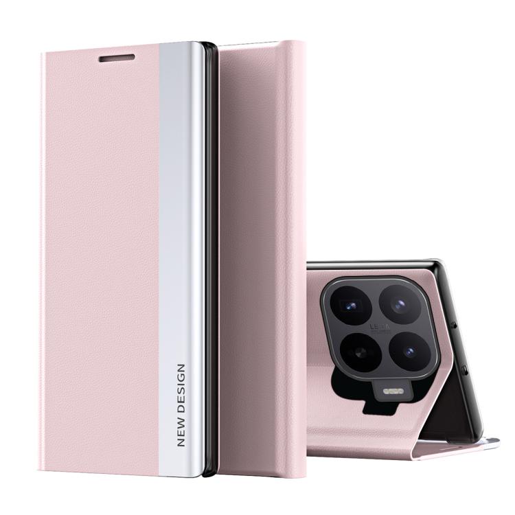 Side Electroplated Adsorption Leather Phone Case, For Xiaomi 17T Pro 5G, For Xiaomi 17T 5G, For Redmi Note 15 Pro 5G Global 163.6mm, For Xiaomi 15T Pro, For Xiaomi 15T, For Xiaomi Poco X7 Pro, For Redmi Note 14 4G 163.25mm, For Xiaomi Redmi Note 14 5G ...