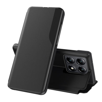 Attraction Flip Holder Leather Phone Case, For Redmi Note 15 Pro+ Global 163.3mm, For Redmi Note 15 4G / 5G Global 164mm, For Redmi Note 15 Pro 5G Global 163.6mm, For Xiaomi 15T Pro, For Xiaomi 15T, For Xiaomi Poco X7 Pro, For Redmi Note 14 4G 163.25mm...