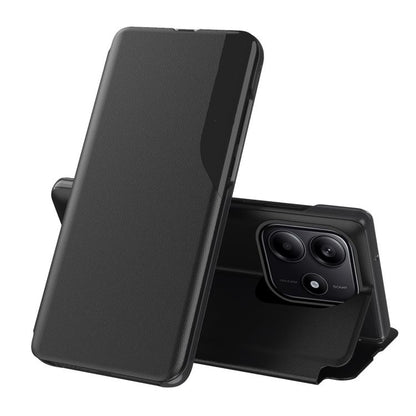 Attraction Flip Holder Leather Phone Case, For Redmi Note 15 Pro+ Global 163.3mm, For Redmi Note 15 4G / 5G Global 164mm, For Redmi Note 15 Pro 5G Global 163.6mm, For Xiaomi 15T Pro, For Xiaomi 15T, For Xiaomi Poco X7 Pro, For Redmi Note 14 4G 163.25mm...
