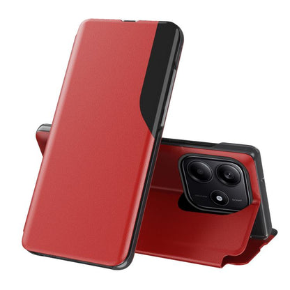 Attraction Flip Holder Leather Phone Case, For Redmi Note 15 Pro+ Global 163.3mm, For Redmi Note 15 4G / 5G Global 164mm, For Redmi Note 15 Pro 5G Global 163.6mm, For Xiaomi 15T Pro, For Xiaomi 15T, For Xiaomi Poco X7 Pro, For Redmi Note 14 4G 163.25mm...