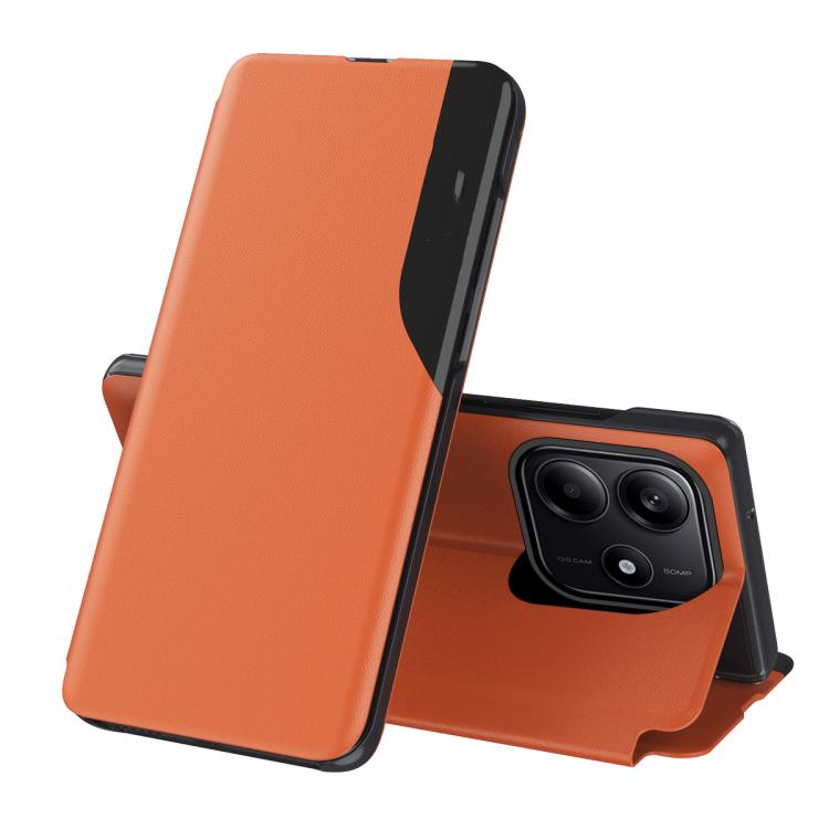 Attraction Flip Holder Leather Phone Case, For Redmi Note 15 Pro+ Global 163.3mm, For Redmi Note 15 4G / 5G Global 164mm, For Redmi Note 15 Pro 5G Global 163.6mm, For Xiaomi 15T Pro, For Xiaomi 15T, For Xiaomi Poco X7 Pro, For Redmi Note 14 4G 163.25mm...