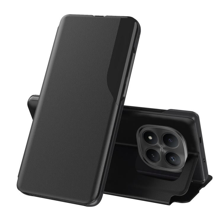 Attraction Flip Holder Leather Phone Case, For Redmi Note 15 Pro+ Global 163.3mm, For Redmi Note 15 4G / 5G Global 164mm, For Redmi Note 15 Pro 5G Global 163.6mm, For Xiaomi 15T Pro, For Xiaomi 15T, For Xiaomi Poco X7 Pro, For Redmi Note 14 4G 163.25mm...