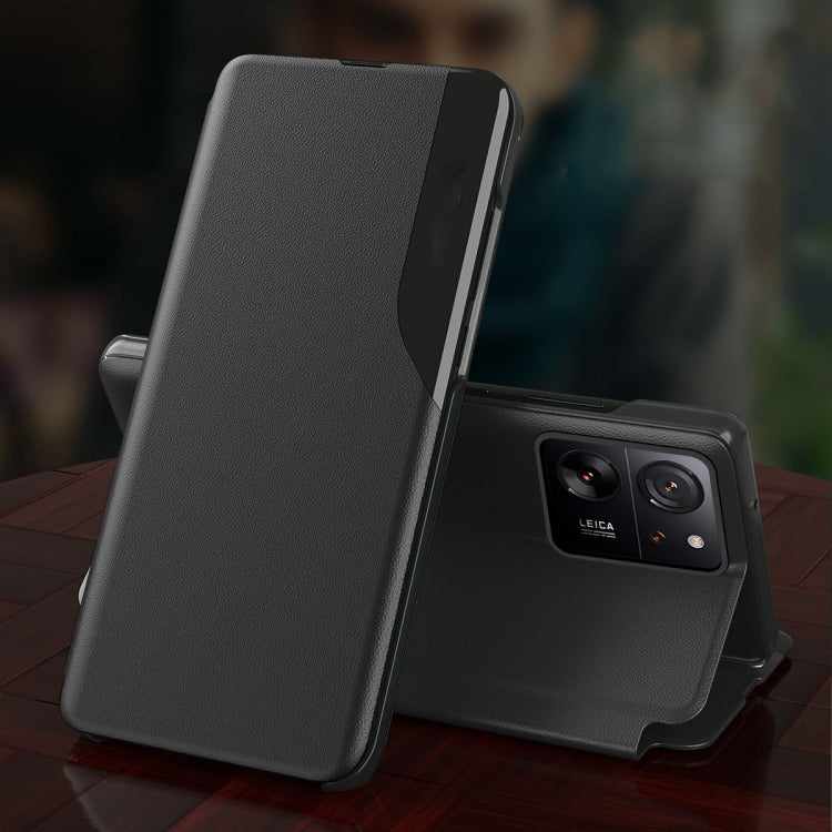 Attraction Flip Holder Leather Phone Case