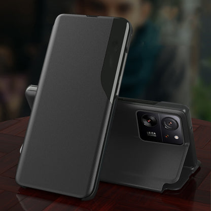 Attraction Flip Holder Leather Phone Case