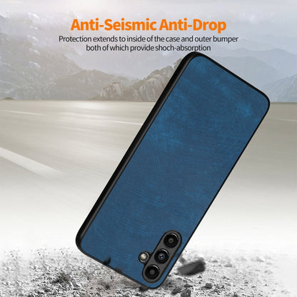 ENKAY Retro Leather Skin PC Phone Case with High Aluminum-silicon Glass Film, For Samsung Galaxy A34 5G, For Samsung Galaxy A54 5G, For Samsung Galaxy A04e, For Samsung Galaxy A14