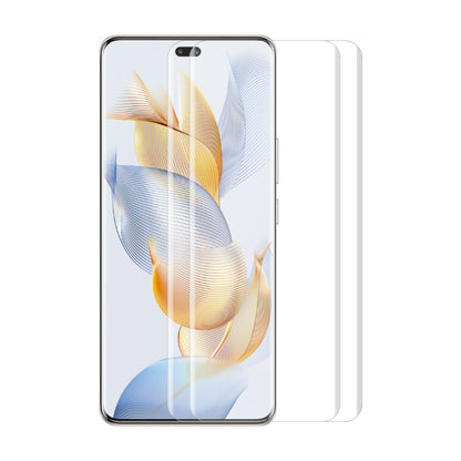 2pcs ENKAY Hat-Prince 3D PET Hot Bending Film, For Honor 90 Pro / 80 Pro, For Honor 90