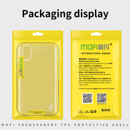 MOFI Ming Series Ultra-thin TPU Phone Case, For Nothing Phone 3a Lite, For Nothing Phone 3a, For Nothing Phone 3a Pro, For Nothing CMF Phone 1, For Nothing Phone 2a, For Nothing Phone 2