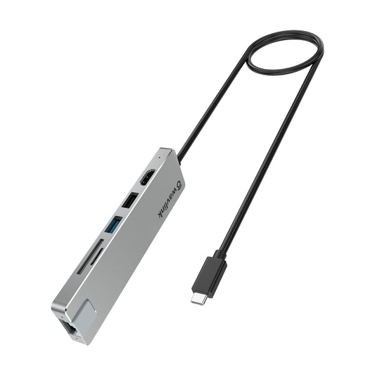 Wavlink UHP3409 Mini station d'accueil USB-C 100W PD pour MacBook Pro/Air et ordinateurs portables Windows, UHP3409