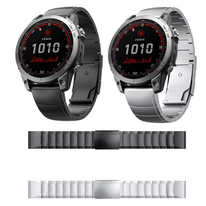 Titanium Alloy Quick Release 26mm Watch Band, For Garmin Enduro 3, For Garmin Fenix 8 MIP 51mm, For Garmin Fenix 8 AMOLED 51mm, For Garmin Fenix 7X Pro 51mm, For Garmin Epix Pro 51mm, For Garmin Instinct 2X Solar, For Garmin Enduro 2, For Garmin Enduro...