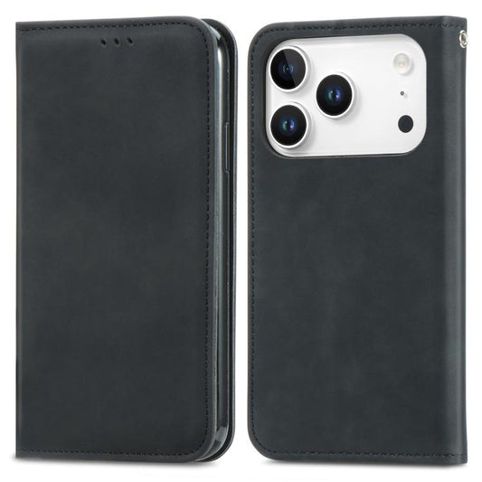 Retro Skin Feel Magnetic Leather Phone Case, For iPhone 18 Pro, For iPhone 18 Pro Max, For iPhone 17e / 16e, For iPhone 16 Pro Max, For iPhone 16 Pro, For iPhone 16 Plus, For iPhone 16, For iPhone 15 Pro Max, For iPhone 15 Pro, For  iPhone 15 Plus     ...