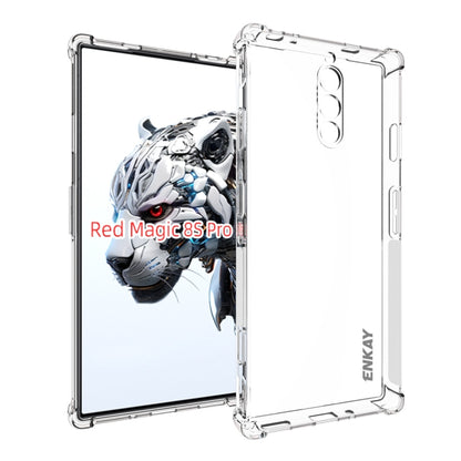 ENKAY Hat-Prince Transparent TPU Shockproof Phone Case, For ZTE Nubia RedMagic 11 Air 5G, For ZTE Axon 70 4G Global, For ZTE Nubia Z80 Ultra, For ZTE Nubia RedMagic 10 Air, For ZTE Nubia S 5G A403ZT, For ZTE Nubia Z70 Ultra 5G                          ...