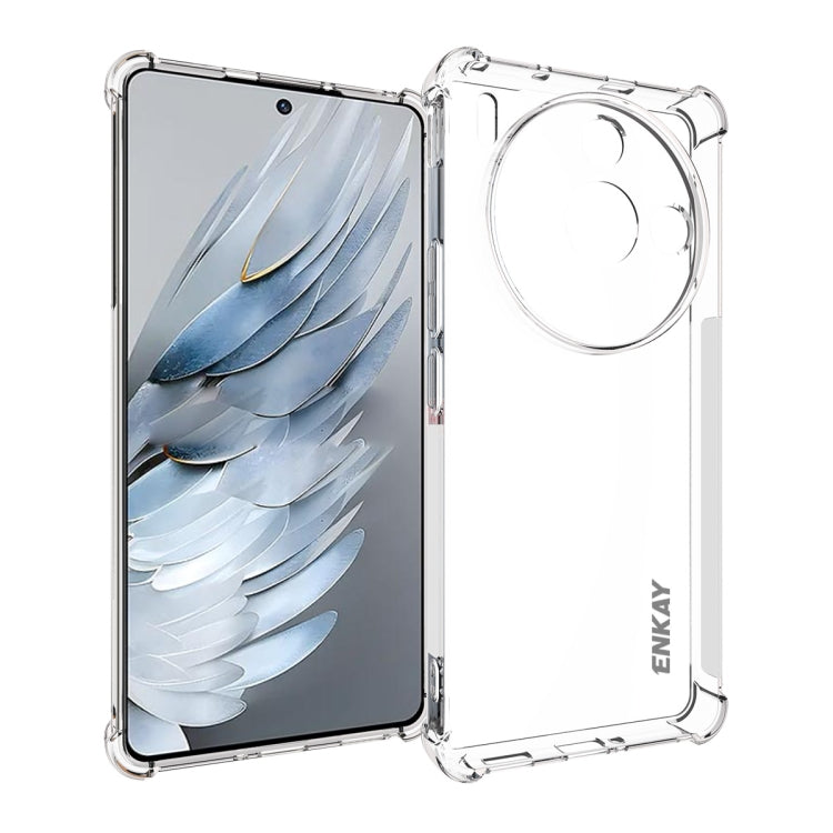 ENKAY Hat-Prince Transparent TPU Shockproof Phone Case, For ZTE Nubia RedMagic 11 Air 5G, For ZTE Axon 70 4G Global, For ZTE Nubia Z80 Ultra, For ZTE Nubia RedMagic 10 Air, For ZTE Nubia S 5G A403ZT, For ZTE Nubia Z70 Ultra 5G                          ...