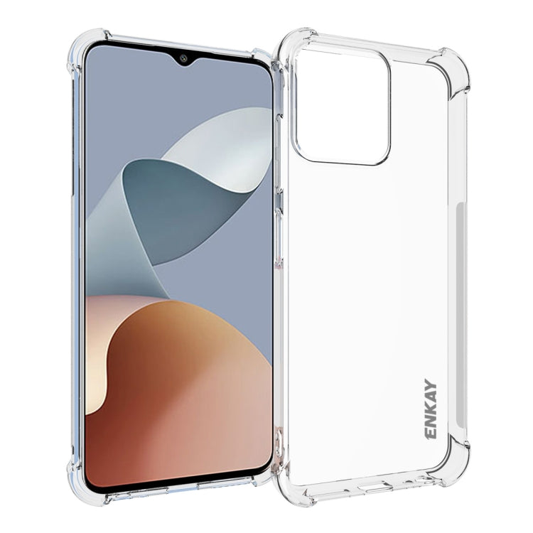 ENKAY Hat-Prince Transparent TPU Shockproof Phone Case, For ZTE Nubia RedMagic 11 Air 5G, For ZTE Axon 70 4G Global, For ZTE Nubia Z80 Ultra, For ZTE Nubia RedMagic 10 Air, For ZTE Nubia S 5G A403ZT, For ZTE Nubia Z70 Ultra 5G                          ...