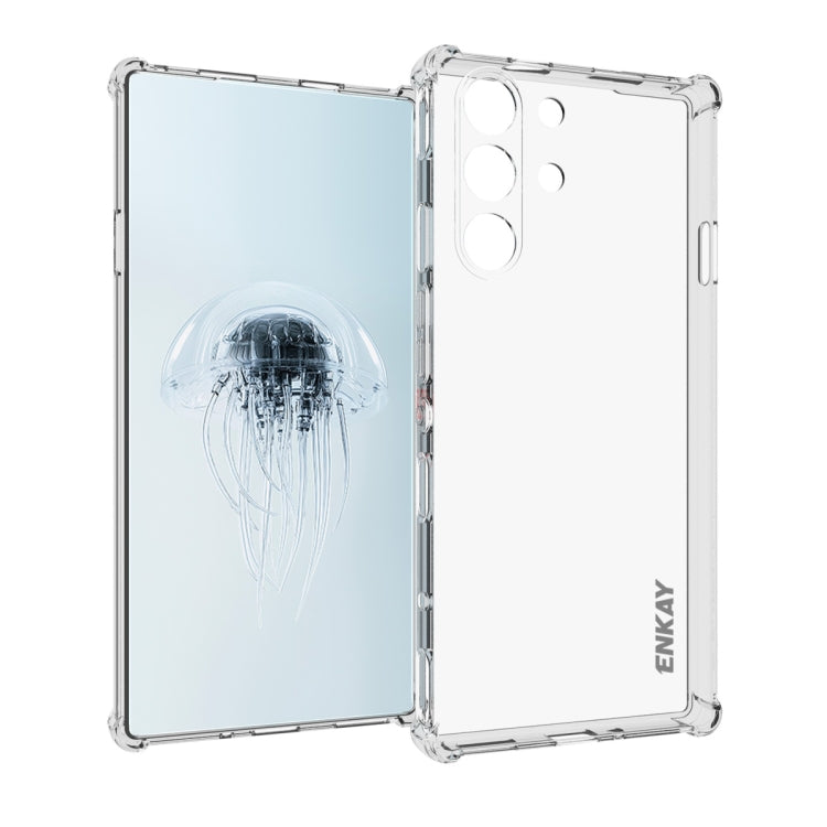 ENKAY Hat-Prince Transparent TPU Shockproof Phone Case, For ZTE Nubia RedMagic 11 Air 5G, For ZTE Axon 70 4G Global, For ZTE Nubia Z80 Ultra, For ZTE Nubia RedMagic 10 Air, For ZTE Nubia S 5G A403ZT, For ZTE Nubia Z70 Ultra 5G                          ...