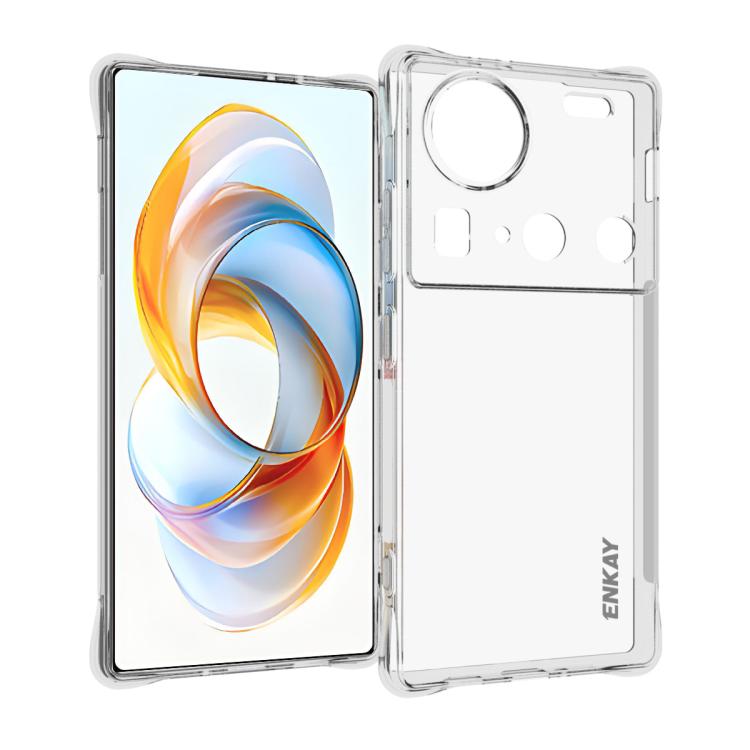 ENKAY Hat-Prince Transparent TPU Shockproof Phone Case, For ZTE Nubia RedMagic 11 Air 5G, For ZTE Axon 70 4G Global, For ZTE Nubia Z80 Ultra, For ZTE Nubia RedMagic 10 Air, For ZTE Nubia S 5G A403ZT, For ZTE Nubia Z70 Ultra 5G                          ...