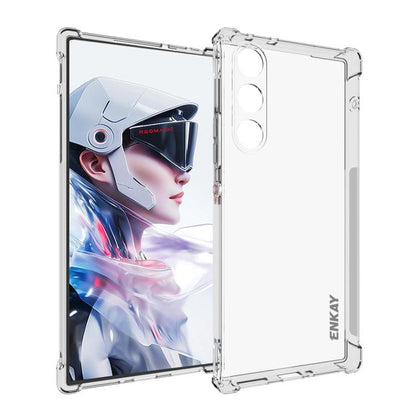 ENKAY Hat-Prince Transparent TPU Shockproof Phone Case, For ZTE Nubia RedMagic 11 Air 5G, For ZTE Axon 70 4G Global, For ZTE Nubia Z80 Ultra, For ZTE Nubia RedMagic 10 Air, For ZTE Nubia S 5G A403ZT, For ZTE Nubia Z70 Ultra 5G                          ...