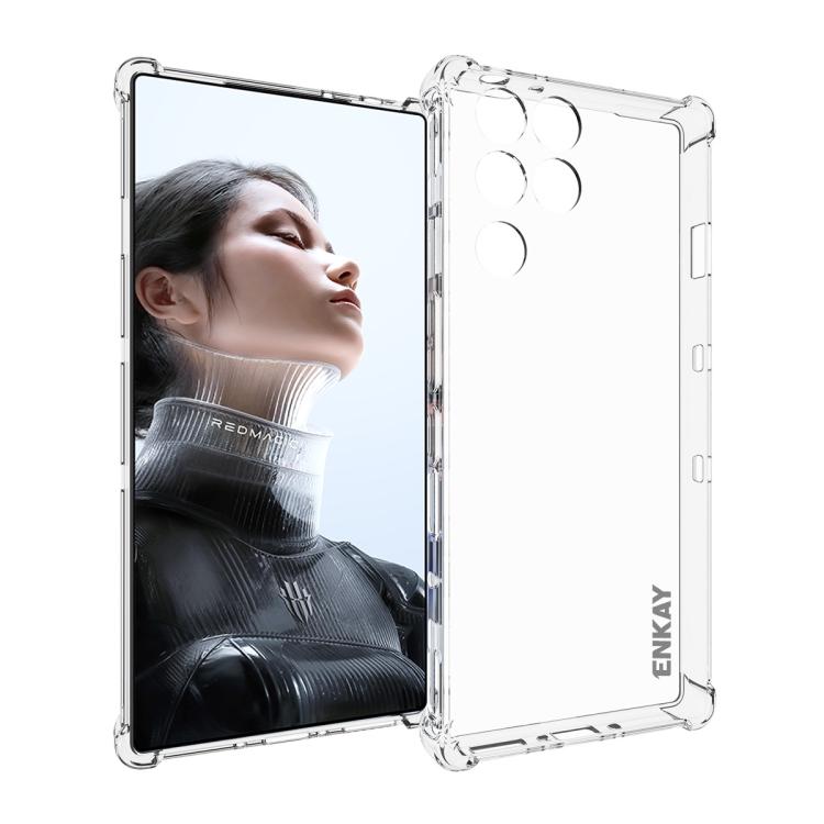 ENKAY Hat-Prince Transparent TPU Shockproof Phone Case, For ZTE Nubia RedMagic 11 Air 5G, For ZTE Axon 70 4G Global, For ZTE Nubia Z80 Ultra, For ZTE Nubia RedMagic 10 Air, For ZTE Nubia S 5G A403ZT, For ZTE Nubia Z70 Ultra 5G                          ...