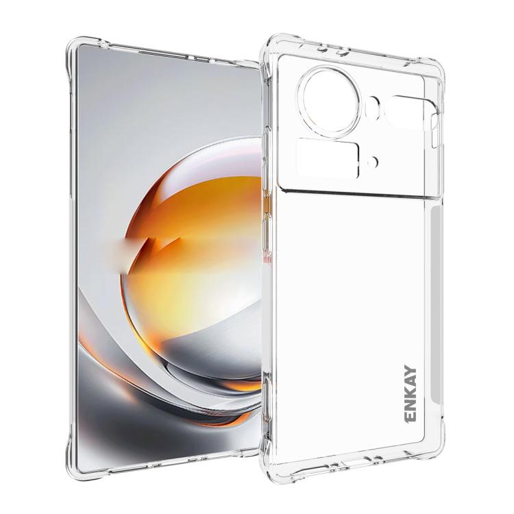 ENKAY Hat-Prince Transparent TPU Shockproof Phone Case, For ZTE Nubia RedMagic 11 Air 5G, For ZTE Axon 70 4G Global, For ZTE Nubia Z80 Ultra, For ZTE Nubia RedMagic 10 Air, For ZTE Nubia S 5G A403ZT, For ZTE Nubia Z70 Ultra 5G                          ...