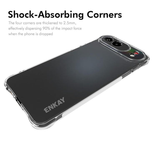 ENKAY Hat-Prince Transparent TPU Shockproof Phone Case, For ZTE Nubia Air Pro, For ZTE Nubia RedMagic 11 Air 5G, For ZTE Axon 70 4G Global, For ZTE Nubia Z80 Ultra, For ZTE Nubia RedMagic 10 Air, For ZTE Nubia S 5G A403ZT, For ZTE Nubia Z70 Ultra 5G   ...
