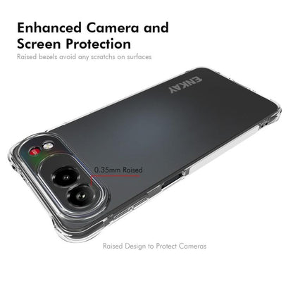 ENKAY Hat-Prince Transparent TPU Shockproof Phone Case, For ZTE Nubia Air Pro, For ZTE Nubia RedMagic 11 Air 5G, For ZTE Axon 70 4G Global, For ZTE Nubia Z80 Ultra, For ZTE Nubia RedMagic 10 Air, For ZTE Nubia S 5G A403ZT, For ZTE Nubia Z70 Ultra 5G   ...