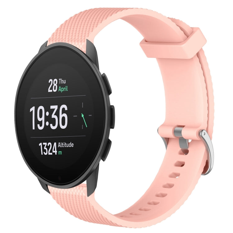 22mm Diamond Textured Silicone Watch Band, For Suunto 9 Peak Pro, For  Suunto 9 Peak, For Suunto 5 Peak