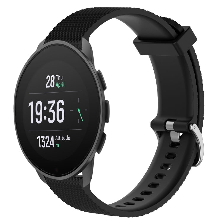 22mm Diamond Textured Silicone Watch Band, For Suunto 9 Peak Pro, For  Suunto 9 Peak, For Suunto 5 Peak