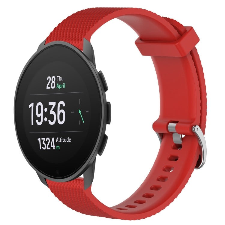 22mm Diamond Textured Silicone Watch Band, For Suunto 9 Peak Pro, For  Suunto 9 Peak, For Suunto 5 Peak