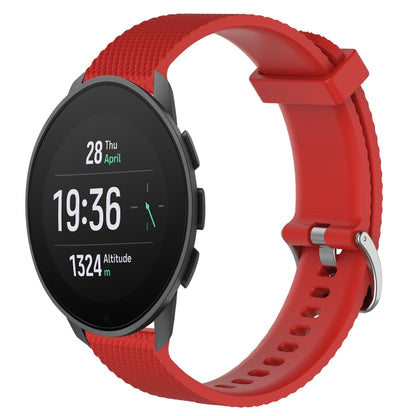 22mm Diamond Textured Silicone Watch Band, For Suunto 9 Peak Pro, For  Suunto 9 Peak, For Suunto 5 Peak