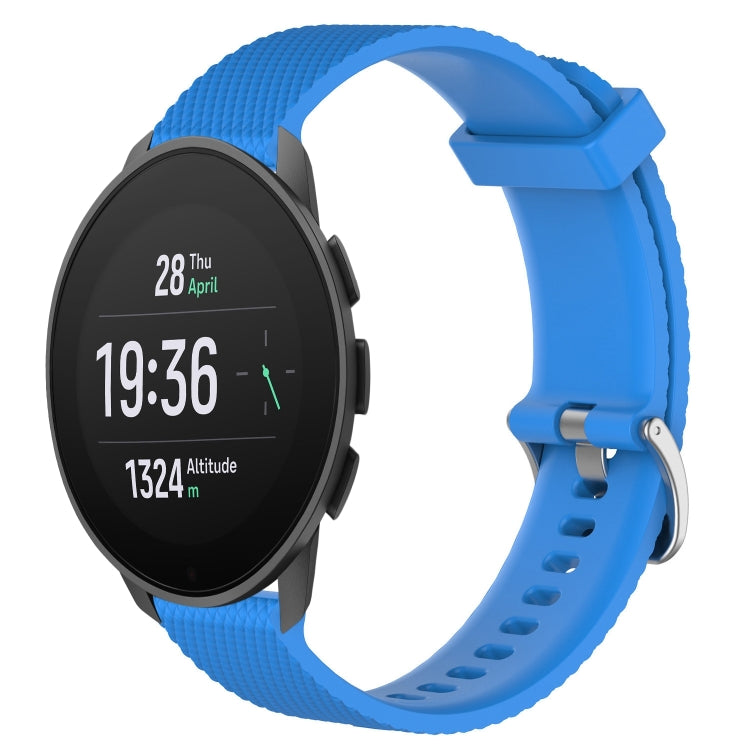 22mm Diamond Textured Silicone Watch Band, For Suunto 9 Peak Pro, For  Suunto 9 Peak, For Suunto 5 Peak