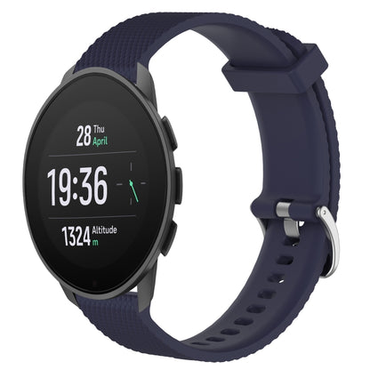 22mm Diamond Textured Silicone Watch Band, For Suunto 9 Peak Pro, For  Suunto 9 Peak, For Suunto 5 Peak