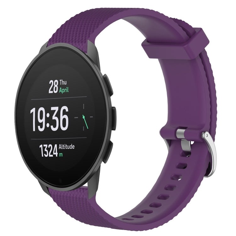 22mm Diamond Textured Silicone Watch Band, For Suunto 9 Peak Pro, For  Suunto 9 Peak, For Suunto 5 Peak