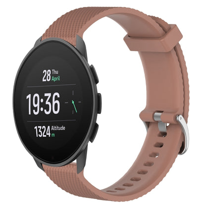 22mm Diamond Textured Silicone Watch Band, For Suunto 9 Peak Pro, For  Suunto 9 Peak, For Suunto 5 Peak