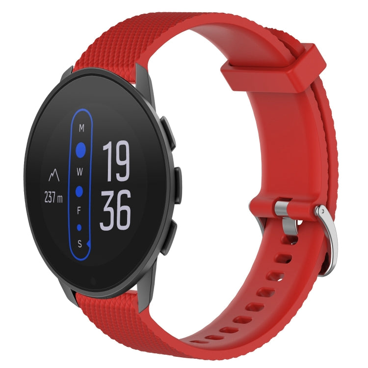 22mm Diamond Textured Silicone Watch Band, For Suunto 9 Peak Pro, For  Suunto 9 Peak, For Suunto 5 Peak