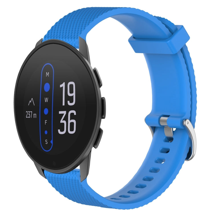 22mm Diamond Textured Silicone Watch Band, For Suunto 9 Peak Pro, For  Suunto 9 Peak, For Suunto 5 Peak