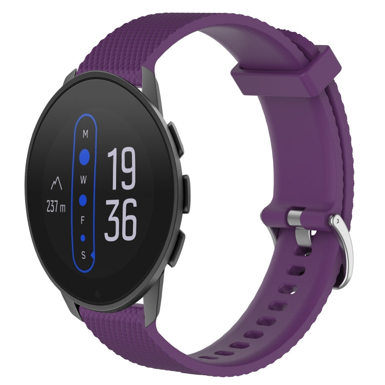 22mm Diamond Textured Silicone Watch Band, For Suunto 9 Peak Pro, For  Suunto 9 Peak, For Suunto 5 Peak