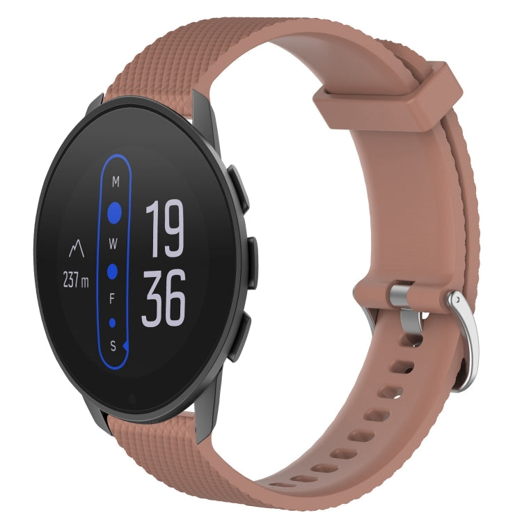 22mm Diamond Textured Silicone Watch Band, For Suunto 9 Peak Pro, For  Suunto 9 Peak, For Suunto 5 Peak