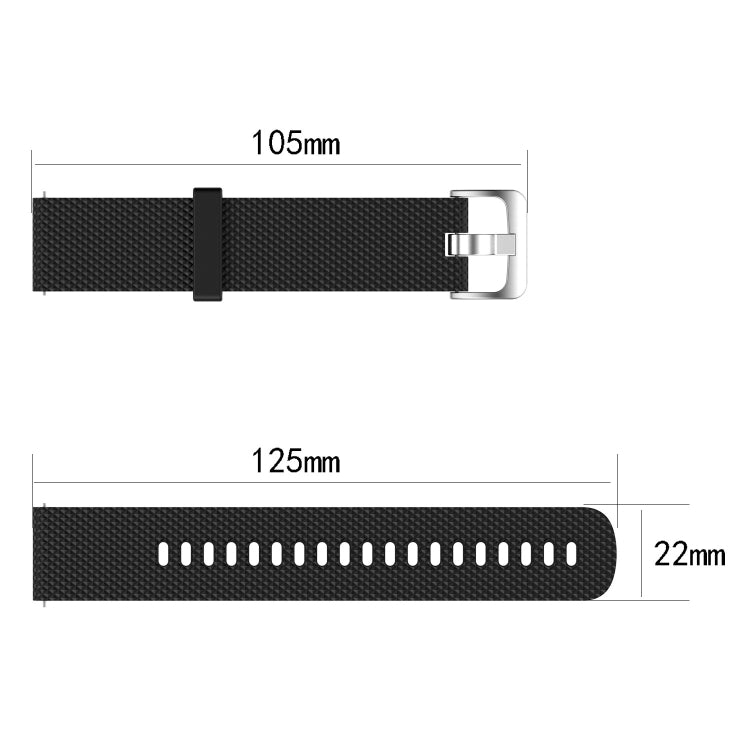 22mm Diamond Textured Silicone Watch Band, For Suunto 9 Peak Pro, For  Suunto 9 Peak, For Suunto 5 Peak