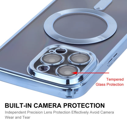 ENKAY Hat-Prince Magsafe Electroplated TPU Clear Shockproof Phone Case, For iPhone 15 Pro Max, For iPhone 15 Pro, For iPhone 15 Plus, For iPhone 15