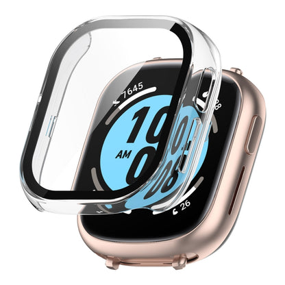 ENKAY Hat-Prince Full Coverage Tempered Glass Film Integrated PC Watch Cover, For Honor Watch 5 Pro, For Honor Watch X5, For Honor Watch 4