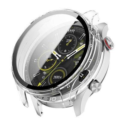 ENKAY Hat-Prince Full Coverage Tempered Glass Film Integrated PC Watch Cover, For Honor Watch 5 Pro, For Honor Watch X5, For Honor Watch 4