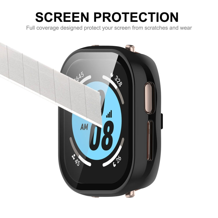 ENKAY Hat-Prince Full Coverage Tempered Glass Film Integrated PC Watch Cover, For Honor Watch 5 Pro, For Honor Watch X5, For Honor Watch 4