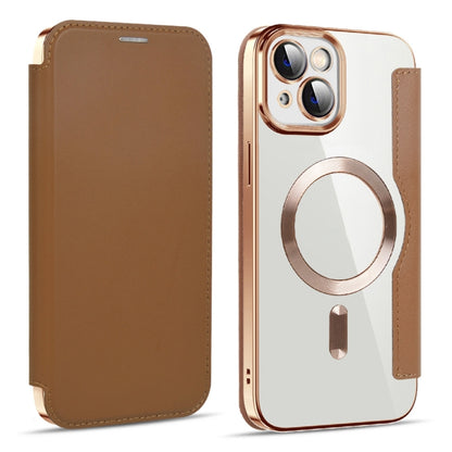 Shield MagSafe RFID Anti-theft Leather Phone Case, For iPhone 15 Pro, For iPhone 15 Plus, For iPhone 15, For iPhone 17e / 16e