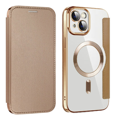 Shield MagSafe RFID Anti-theft Leather Phone Case, For iPhone 15 Pro, For iPhone 15 Plus, For iPhone 15, For iPhone 17e / 16e